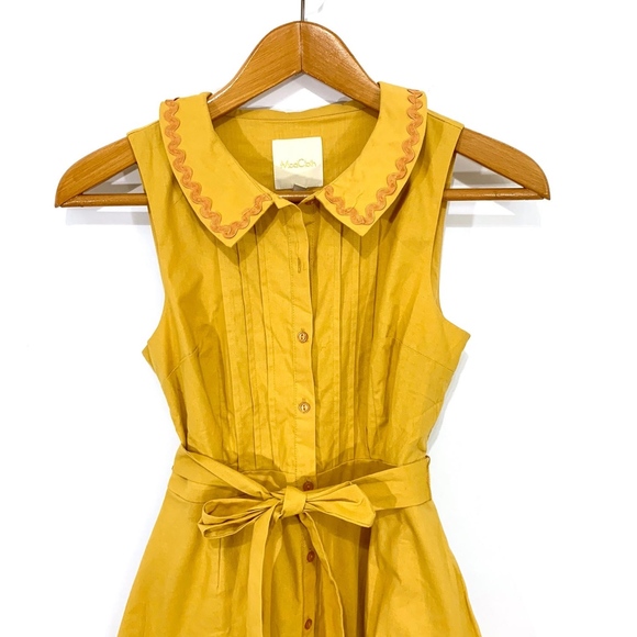ModCloth Yellow Dress with RicRac Trim - Picture 2 of 8